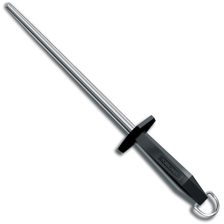 Swiss Army Brands 40583 Kitchen Blk Steels - Packer / Trimmer / Processor, 10In Round, Smooth, Polished VIC-7.8991.5